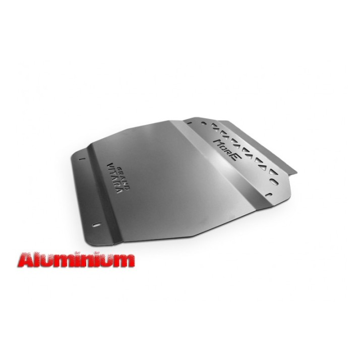Aluminiowa przednia osłona podwozia, silnika - Suzuki Grand Vitara II 05-08 do zderzaka Z024