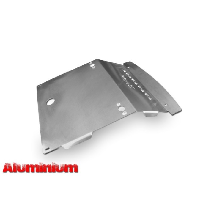 Aluminiowa przednia osłona podwozia, silnika - Mitsubishi Pajero 4 V80 do zderzaka Z030