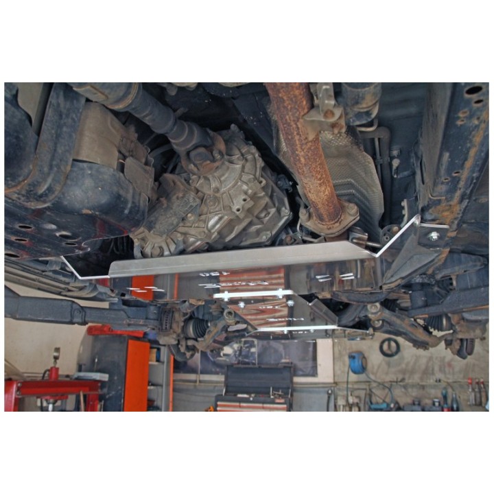 Zestaw aluminiowych osłon podwozia MorE 4x4 - Toyota Land Cruiser J150 09-14 - do zderzaka Z007