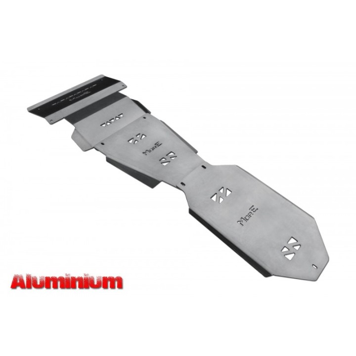 Zestaw aluminiowych osłon podwozia MorE 4x4 - Mitsubishi Pajero Sport 1