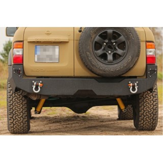 Zderzak tylny stalowy Nissan Patrol Y61 97-04 More 4x4