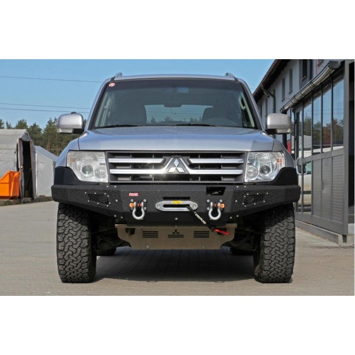 Zderzak przedni stalowy Mitsubishi Pajero 4 V80 More 4x4