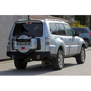 Zderzak tylny stalowy Mitsubishi Pajero 4 V80 long More 4x4