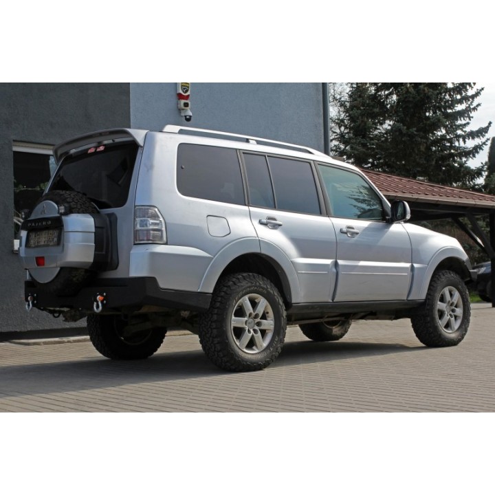 Zderzak tylny stalowy Mitsubishi Pajero 4 V80 long More 4x4