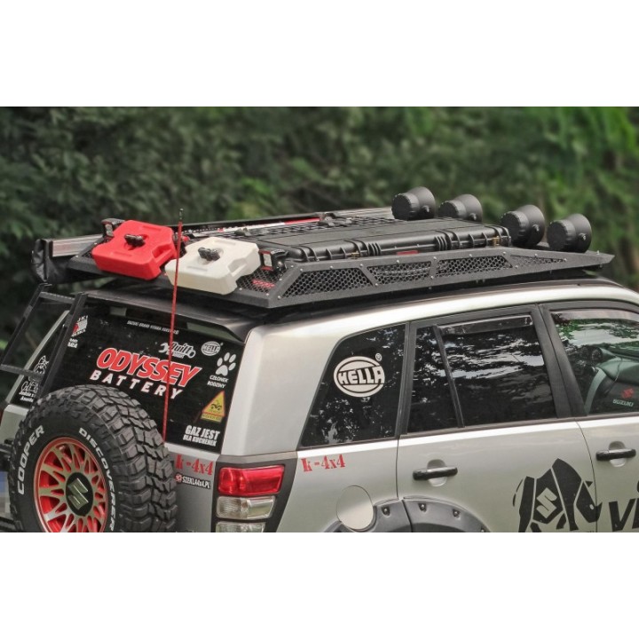 Bagażnik Dachowy Toyota Land Cruiser J200 bez relingów, koszowy - More4x4