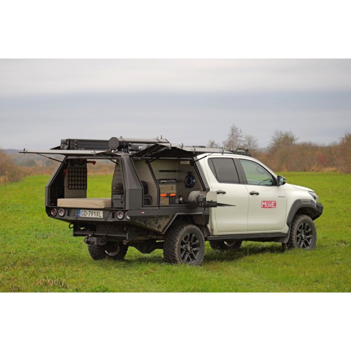 Prysznic samochodowy 30L - solarny, grawitacyjny - More 4x4