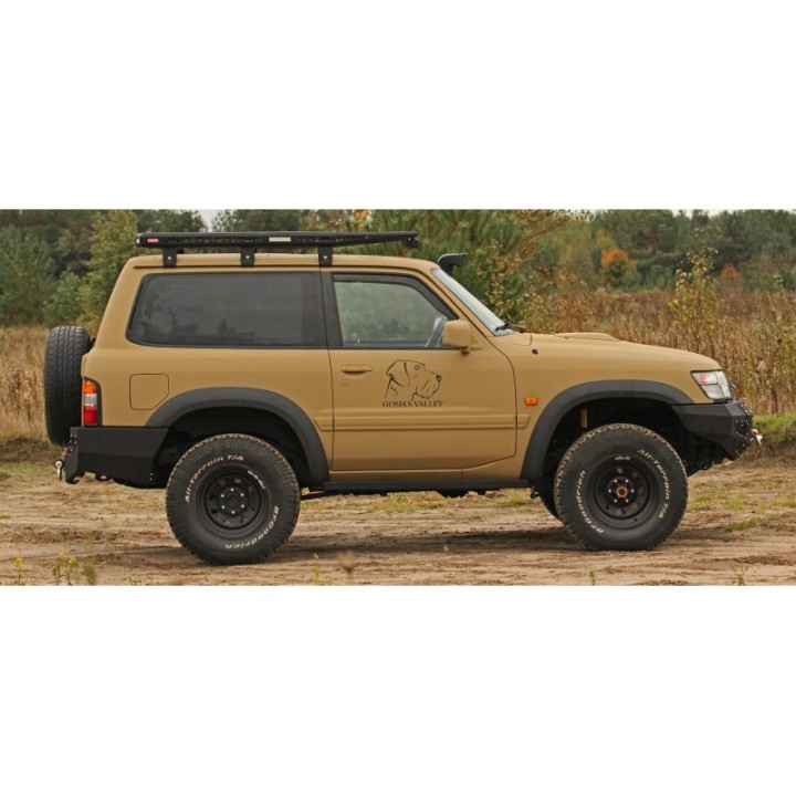 Progi boczne Nissan Patrol Y61 97-04 krótki