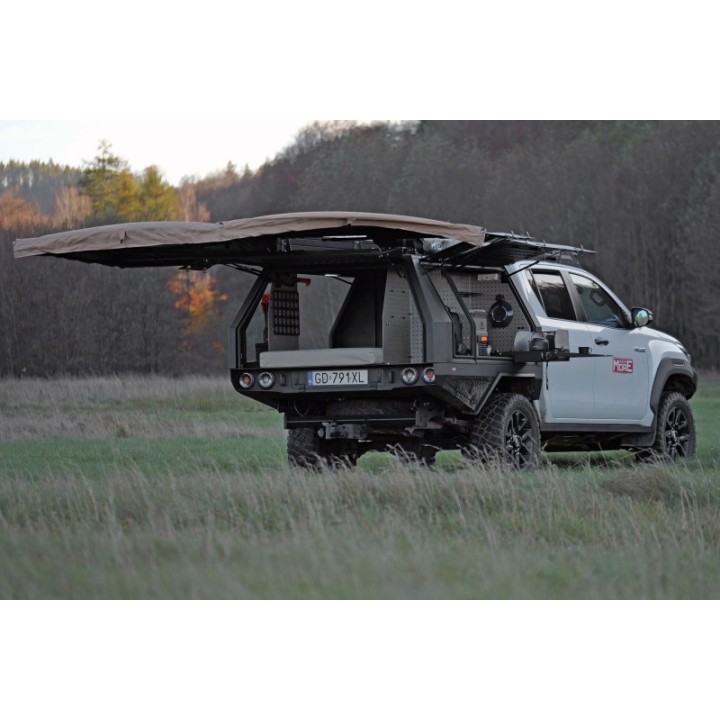 Markiza samochodowa Batwing 270° 2m - zadaszenie boczne More 4x4