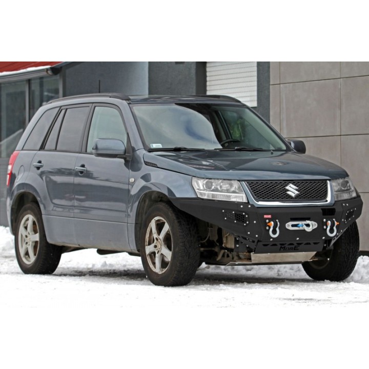 Zderzak przedni stalowy Suzuki Grand Vitara 2 05-08 MorE 4x4