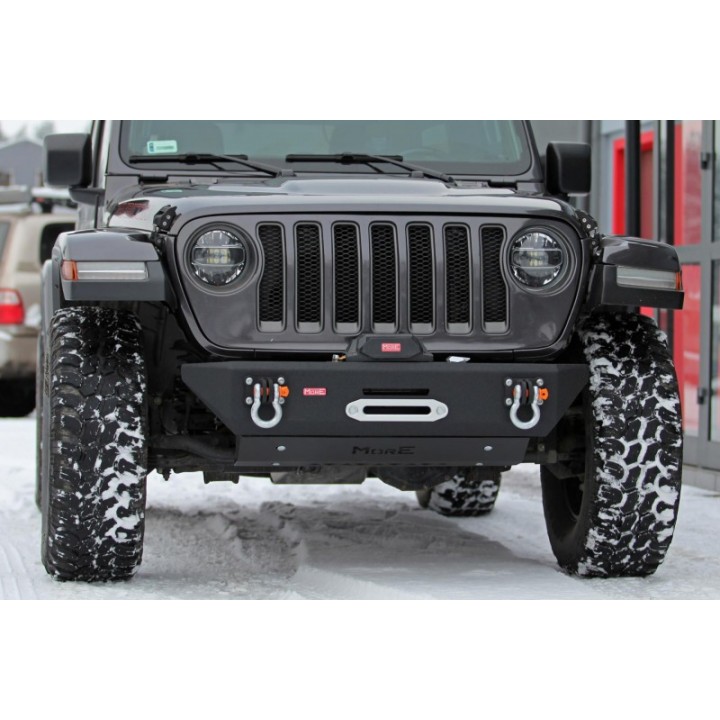 Zderzak przedni stalowy Jeep Wrangler JL More 4x4 - krótki