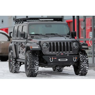 Zderzak przedni stalowy Jeep Wrangler JL More 4x4 - krótki