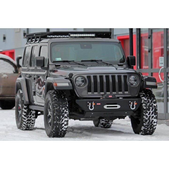Zderzak przedni stalowy Jeep Wrangler JL More 4x4 - krótki