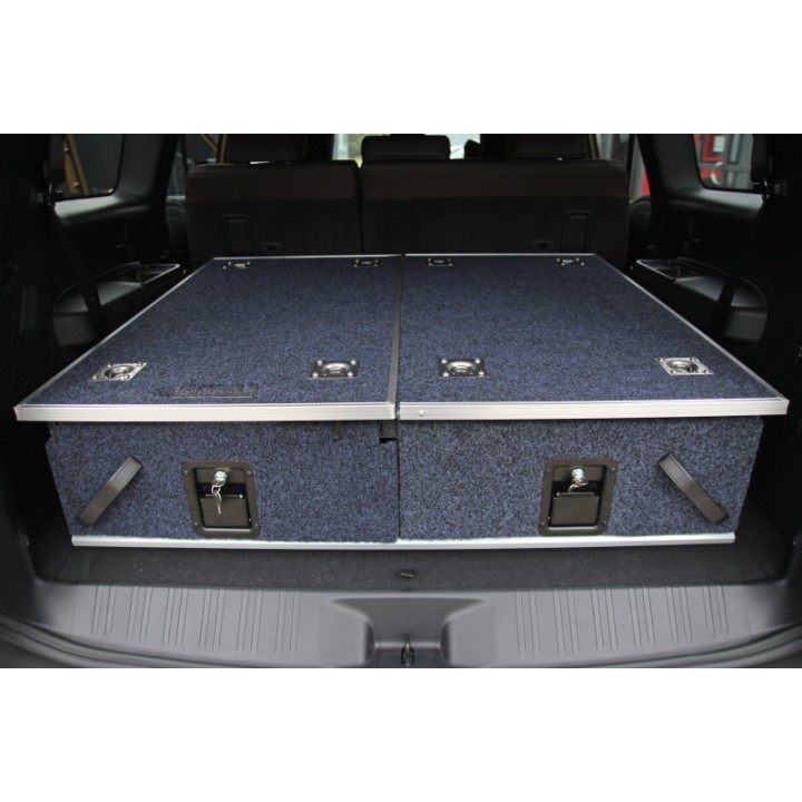 Zabudowa szufladowa Toyota Land Cruiser J120, J150, Land Rover Discovery - More 4x4