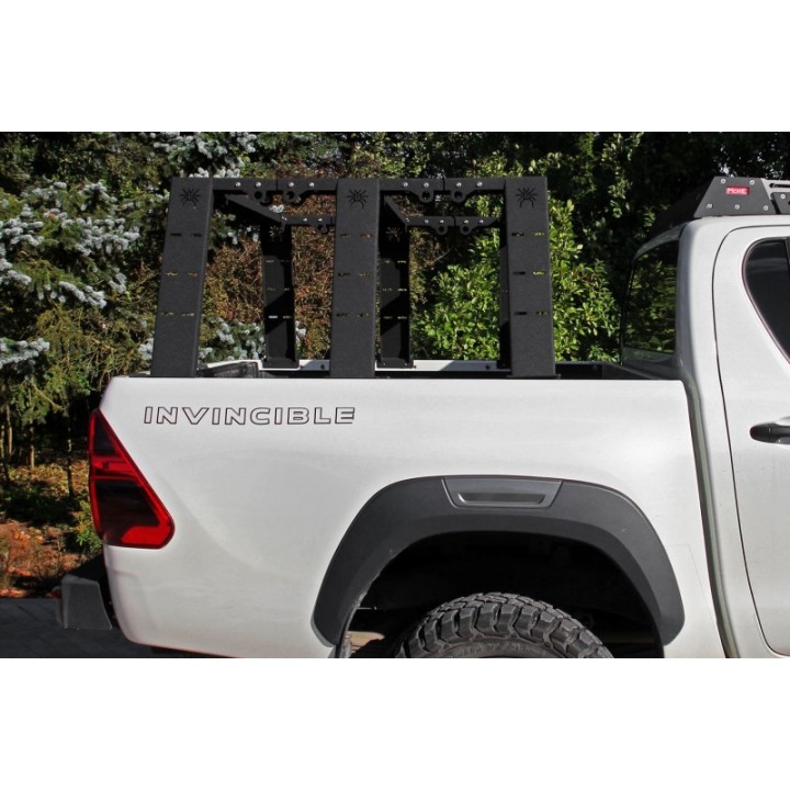 Pick-Up Bed Rack More 4x4 mark II - wysoki, krótki - do rolety i roll bara