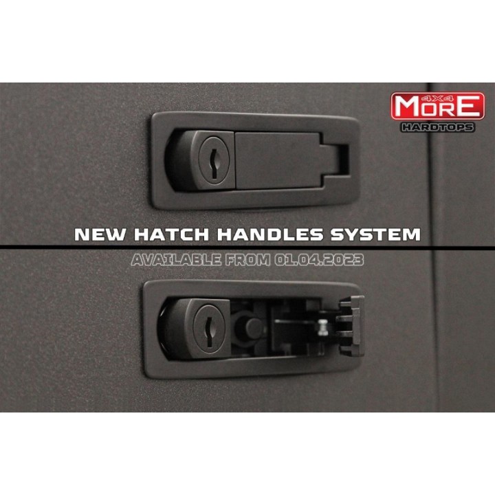 Hardtop Toyota Hilux VIGO 2005-2015, aluminiowy - MorE 4x4