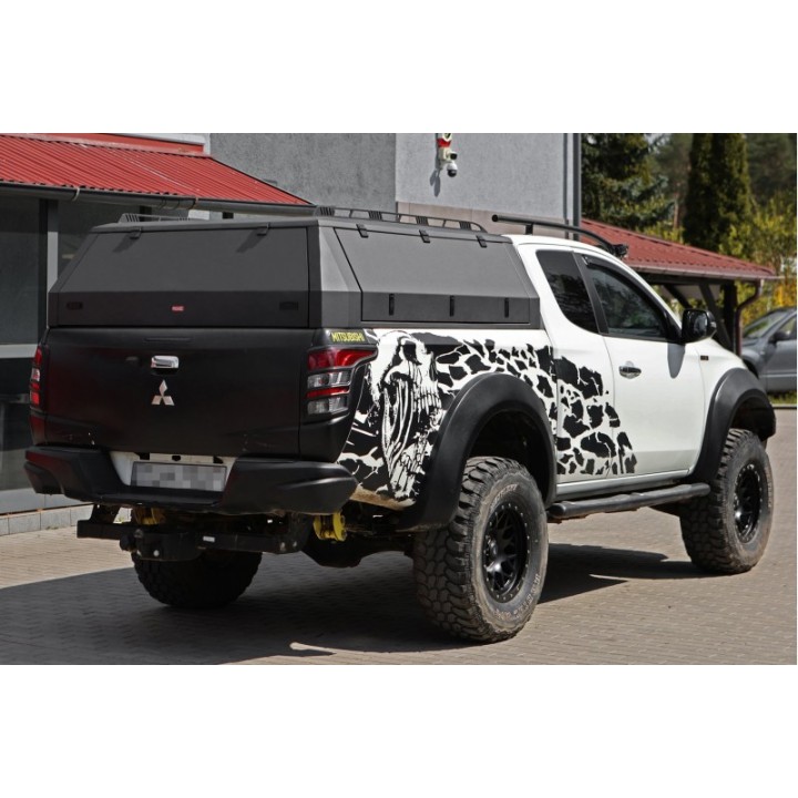 Hardtop Mitsubishi L200 15-19, aluminiowy - MorE 4x4 (king cab)