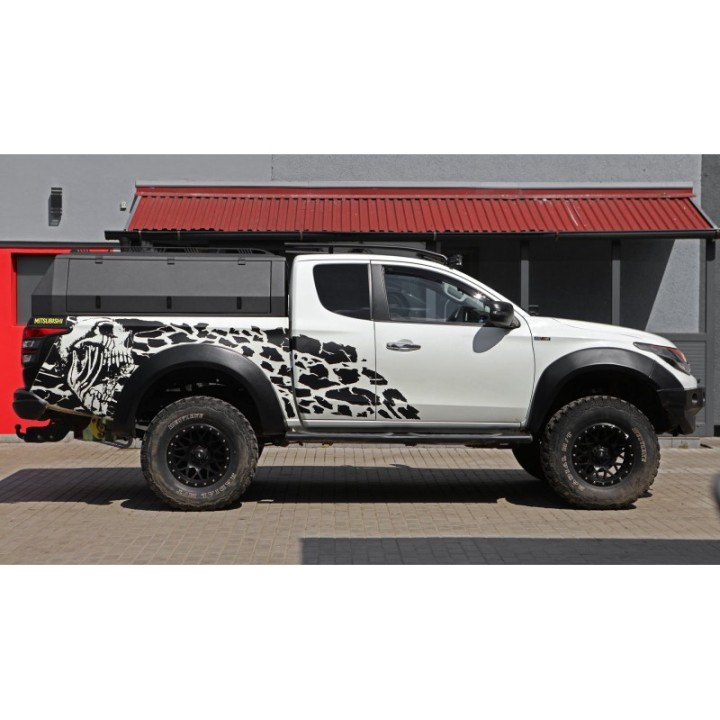 Hardtop Mitsubishi L200 15-19, aluminiowy - MorE 4x4 (king cab)