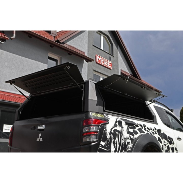 Hardtop Mitsubishi L200 15-19, aluminiowy - MorE 4x4 (king cab)