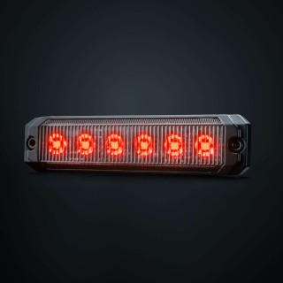 Lampa czerwona Strands DARK KNIGHT SM6 RED 809513