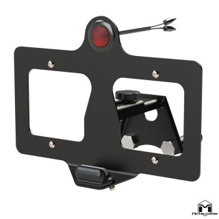 Relokacja tablicy Jeep Wrangler JL na koło zapasowe