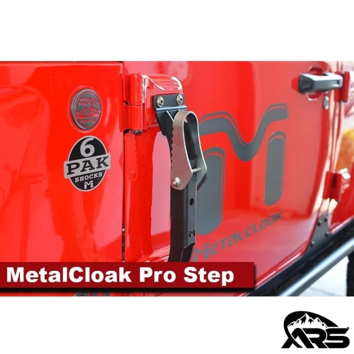 Stopień na drzwi Rocklander PRO Metalcloak  Jeep Wrangler JK - ujęcie 7