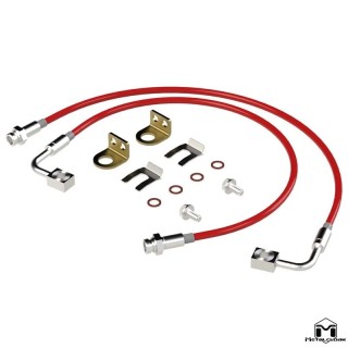MetalCloak przewody hamulcowe 24.5" Jeep Wrangler JK 2007–2018 (para)