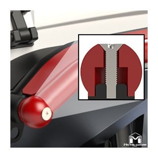 Poszerzenia Metalcloak Jeep Wrangler JK Overline HI-Clearance na szybkozłączkach