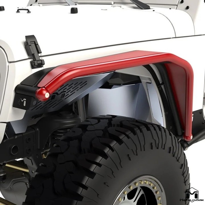 Poszerzenia Metalcloak Jeep Wrangler JK Overline HI-Clearance na szybkozłączkach - ujęcie 8