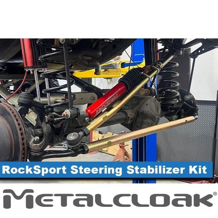 Amortyzator Skrętu RockSport RED Wrangler TJ Metalcoak METALCLOAK - ujęcie 2