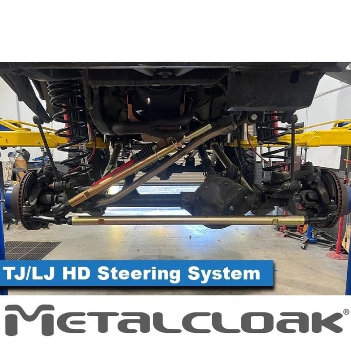 Komplet drążków kierowniczych MetalCloak | Jeep Wrangler TJ / LJ & Cherokee XJ / ZJ