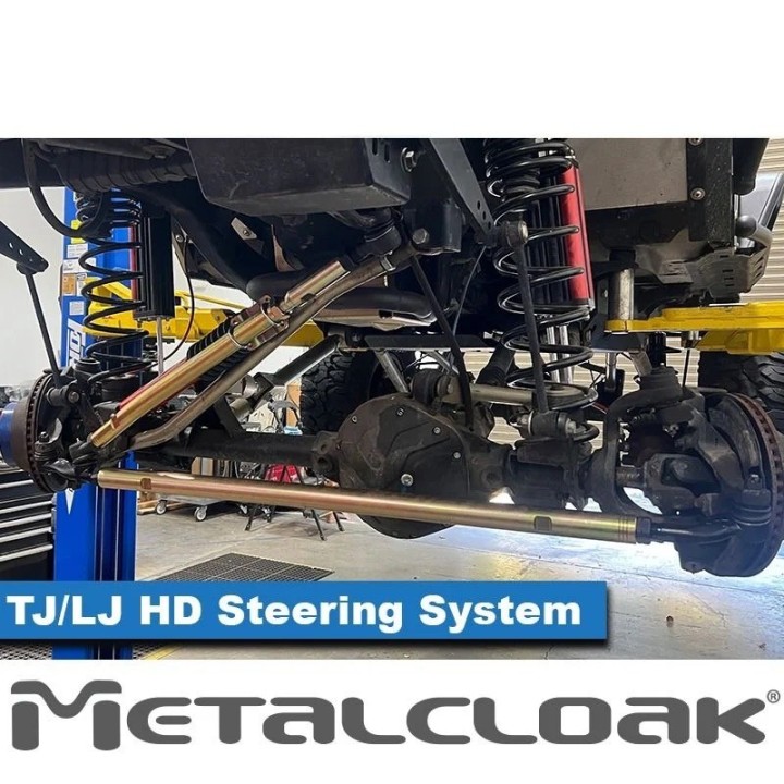 Komplet drążków kierowniczych MetalCloak | Jeep Wrangler TJ / LJ & Cherokee XJ / ZJ