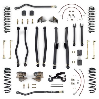 Zestaw zawieszenia Long Arm Overland+ Clayton Lift 1" 392
