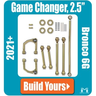 2,5 calowy Lift Ford Bronco 2021+ 6G Metalcloak