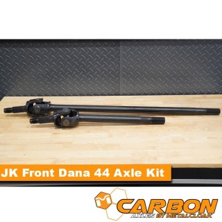 Półosie Carbon Dana 44 Rubicon przednie Jeep Wrangler JK (30 spline) METALCLOAK