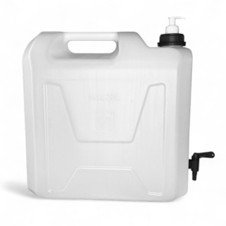 Pojemnik na wodę 20L bezb. KRAN DOLNY PLASTIK 3/4" + dozownik mydła /G HEAVY DUTY - ujęcie 2