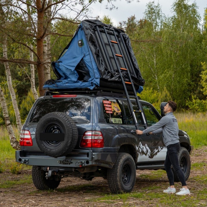 Wild Camp Niagara II 180 Roof Top Tent, Blue | Szekla4x4