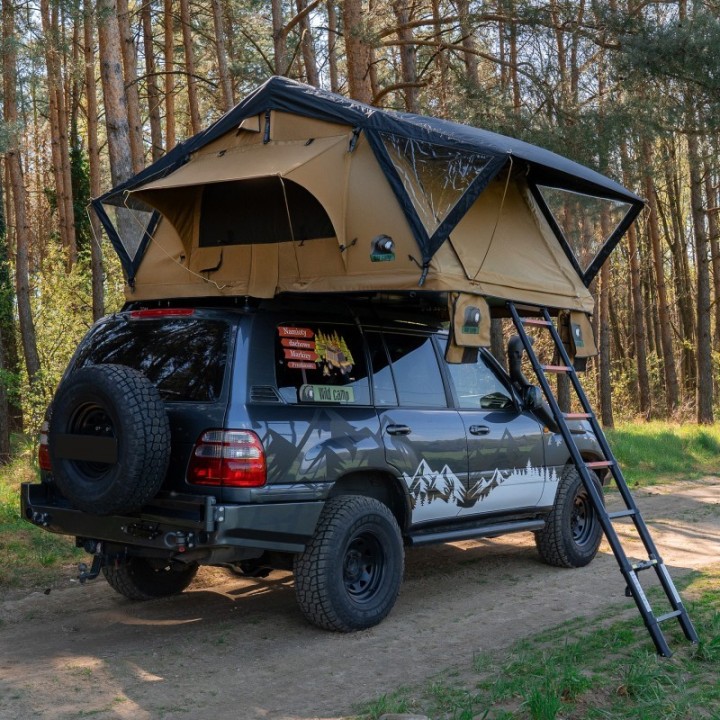 Namiot dachowy Wild Camp Ohio 140 Military | Szekla4x4