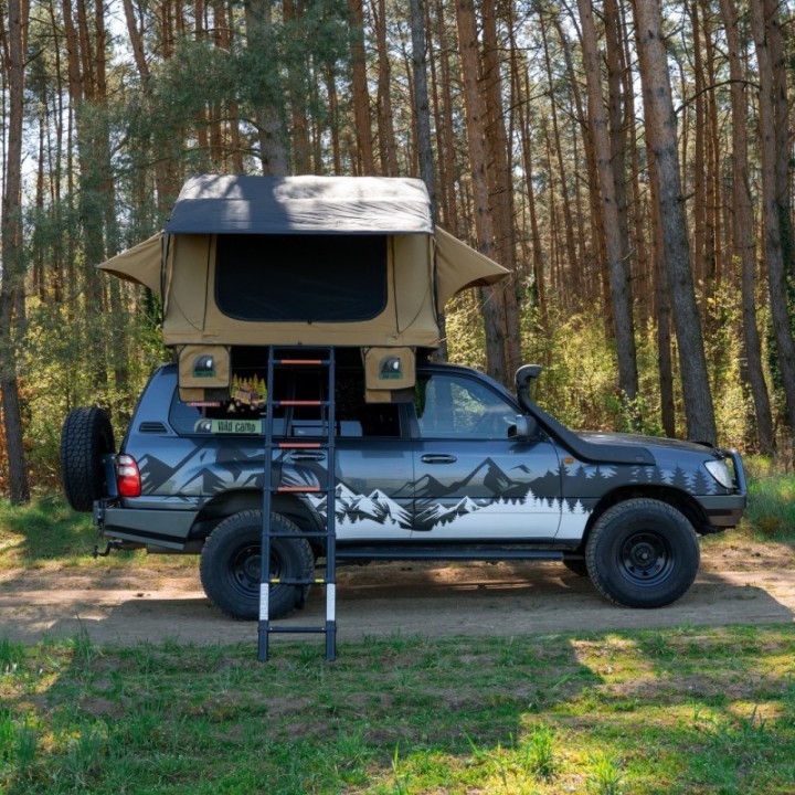 Wild Camp Ohio 180 Military Roof Top Tent | Szekla4x4