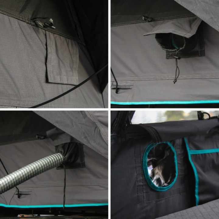 Namiot dachowy Missisipi II 140 DAY&NIGHT | Szekla4x4