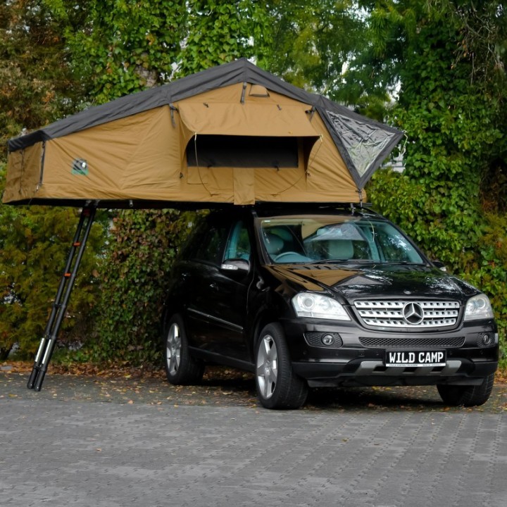Namiot dachowy Wild Camp Hudson 140 Military | Szekla4x4