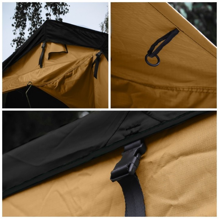 Namiot dachowy Wild Camp Hudson 140 Military | Szekla4x4
