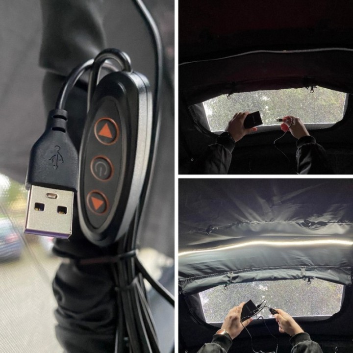 Namiot dachowy Missisipi II 220 DAY&NIGHT | Szekla4x4