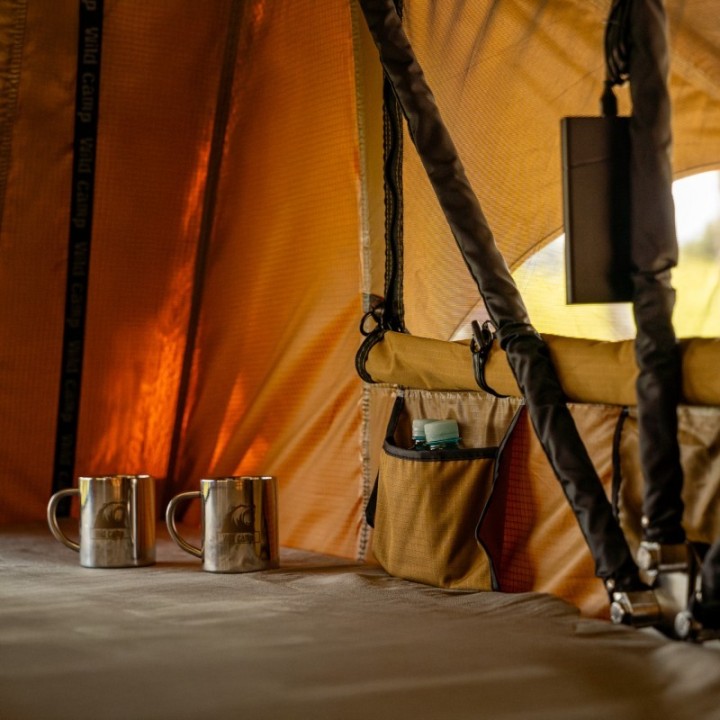 Namiot dachowy Wild Camp Hudson 220 Military | Szekla4x4