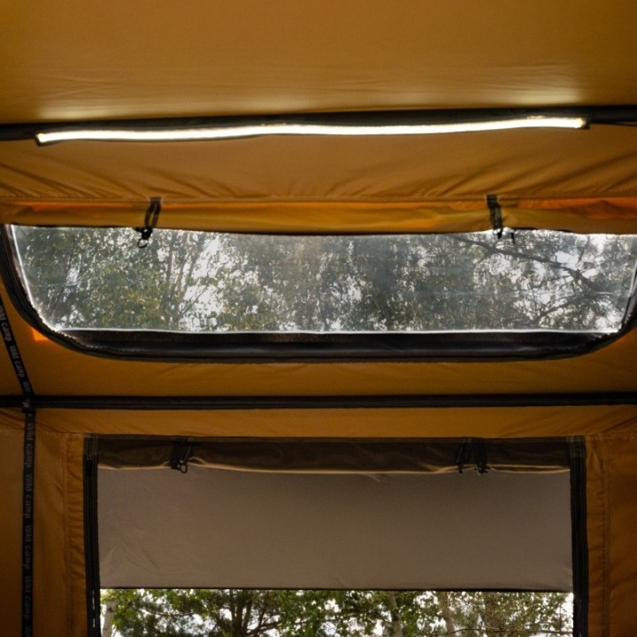 Namiot dachowy Wild Camp Hudson 220 Military | Szekla4x4