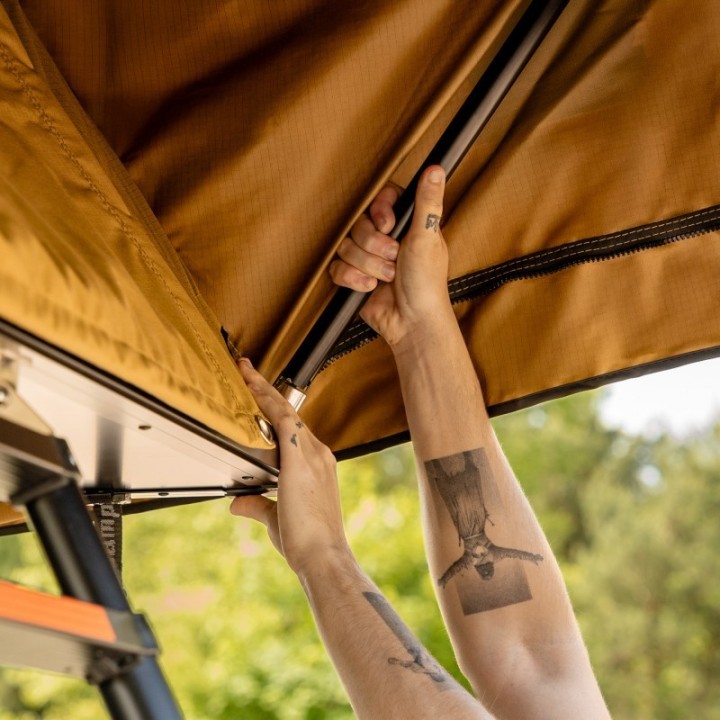 Namiot dachowy Wild Camp Hudson 220 Military | Szekla4x4