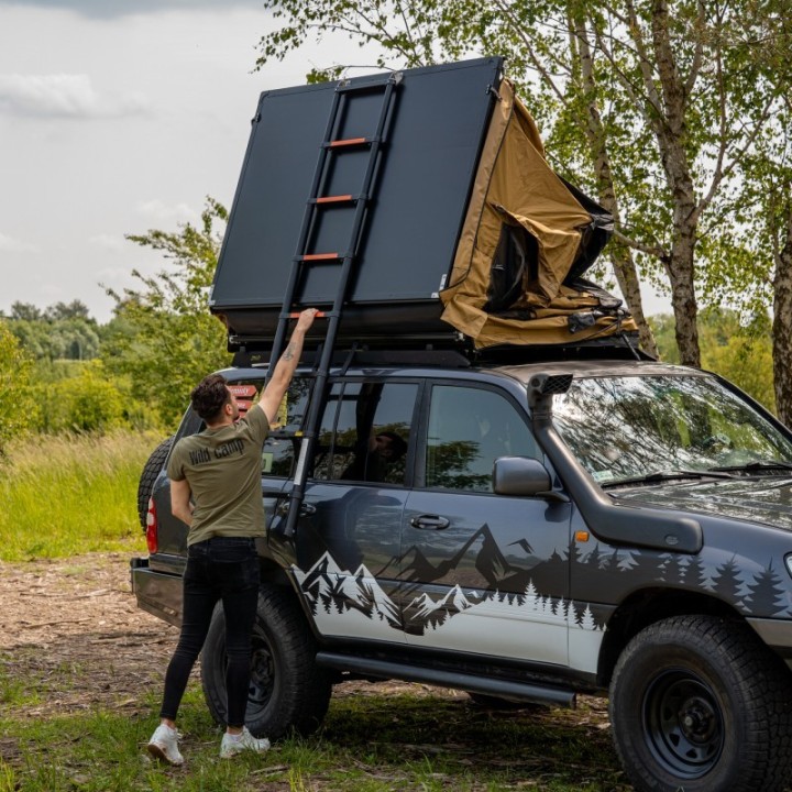 Namiot dachowy Wild Camp Hudson 220 Military | Szekla4x4