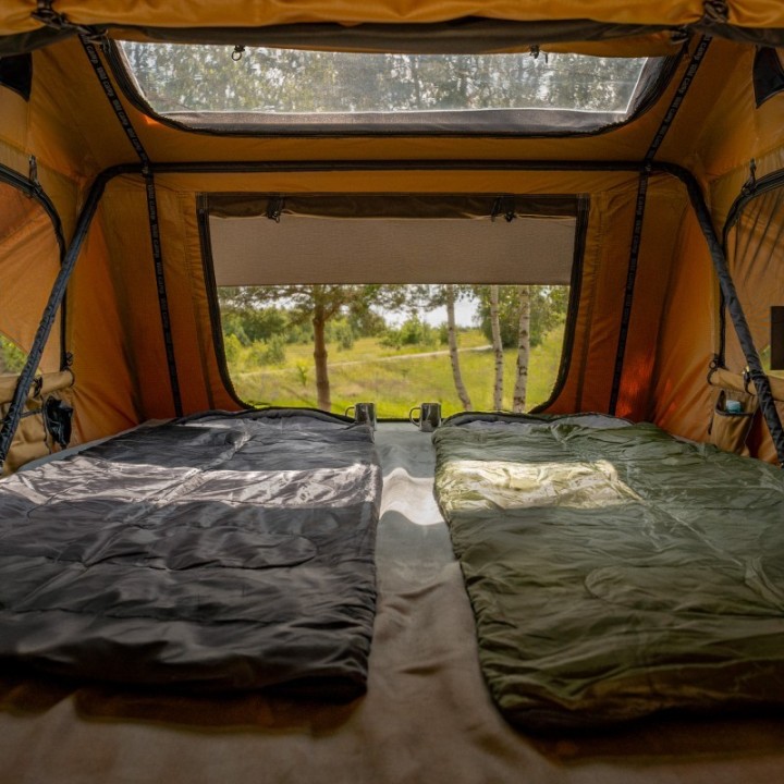 Namiot dachowy Wild Camp Hudson 160 Military | Szekla4x4