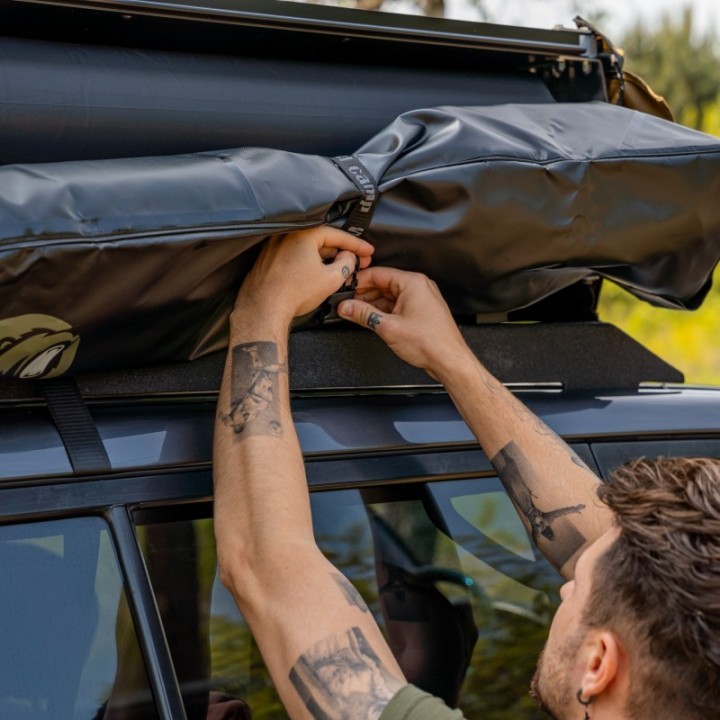 Namiot dachowy Wild Camp Hudson 160 Military | Szekla4x4