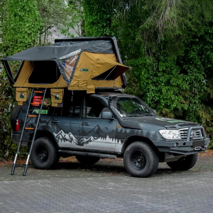 Wild Camp Jukon II 180 Military Roof Top Tent | Szekla4x4