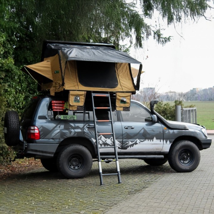 Namiot dachowy Wild Camp Jukon II 180 Military | Szekla4x4